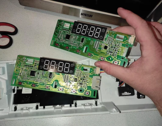 Замена модулей управления